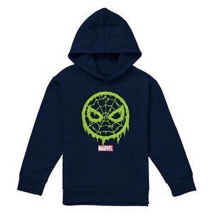 Spider-Man Childrens/Kids Lo Pull Over Hoodie / Navy